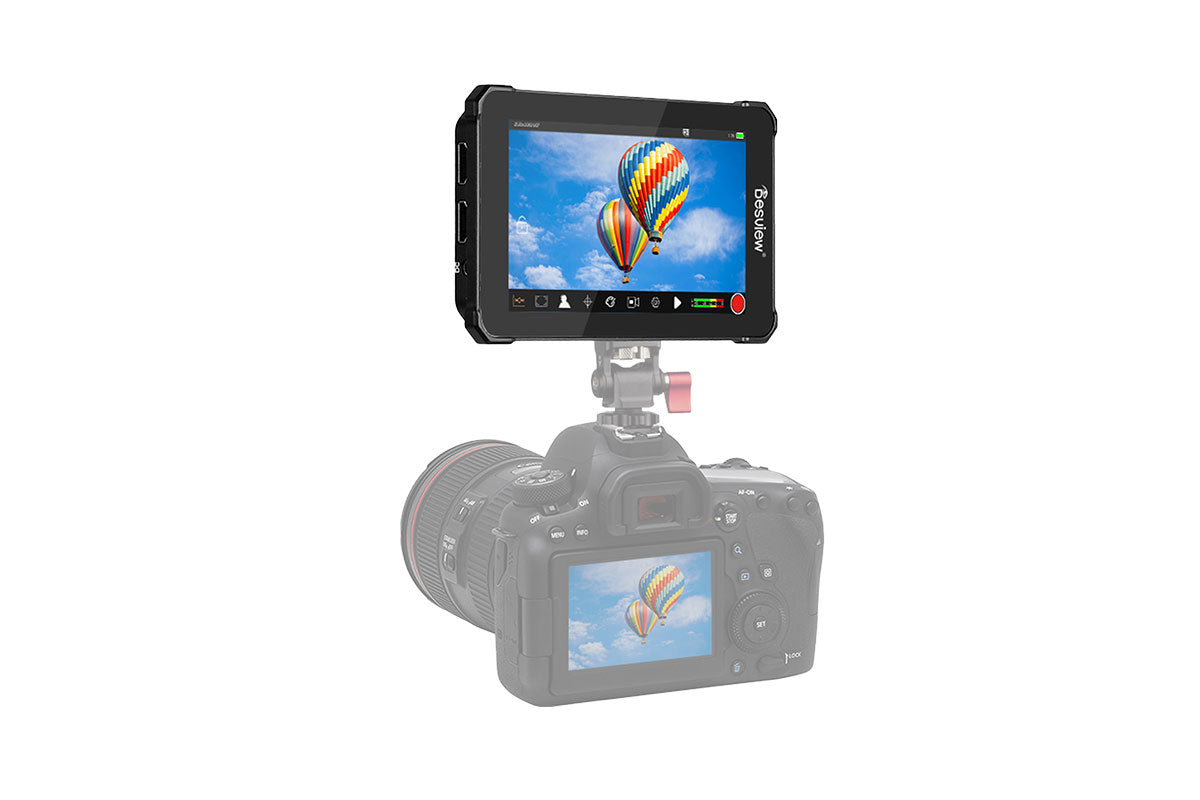 Desview V5 Kamera-Monitor & -Recorder mit Touchscreen-Display & beeindruckender Helligkeit