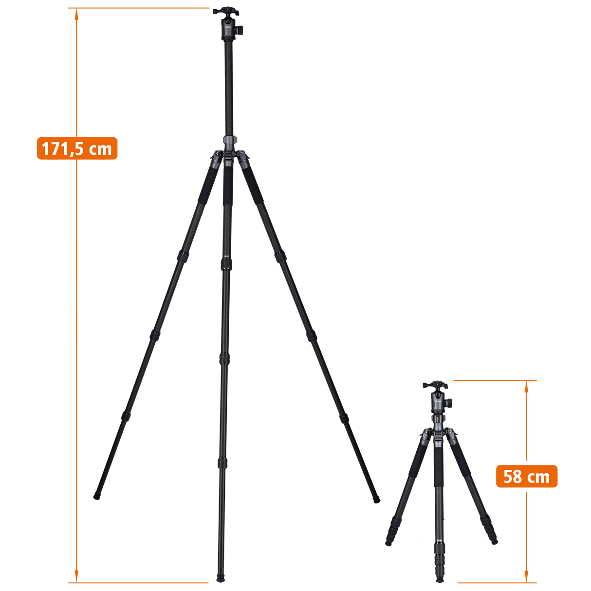 C6i Pro - Carbon Tripod