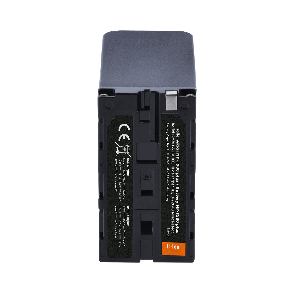 Bundle 2x battery NP-F980 plus incl. charger