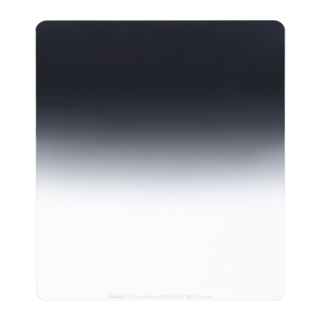F:X Pro Medium GND8 rectangular filter - gray graduated filter 180 mm