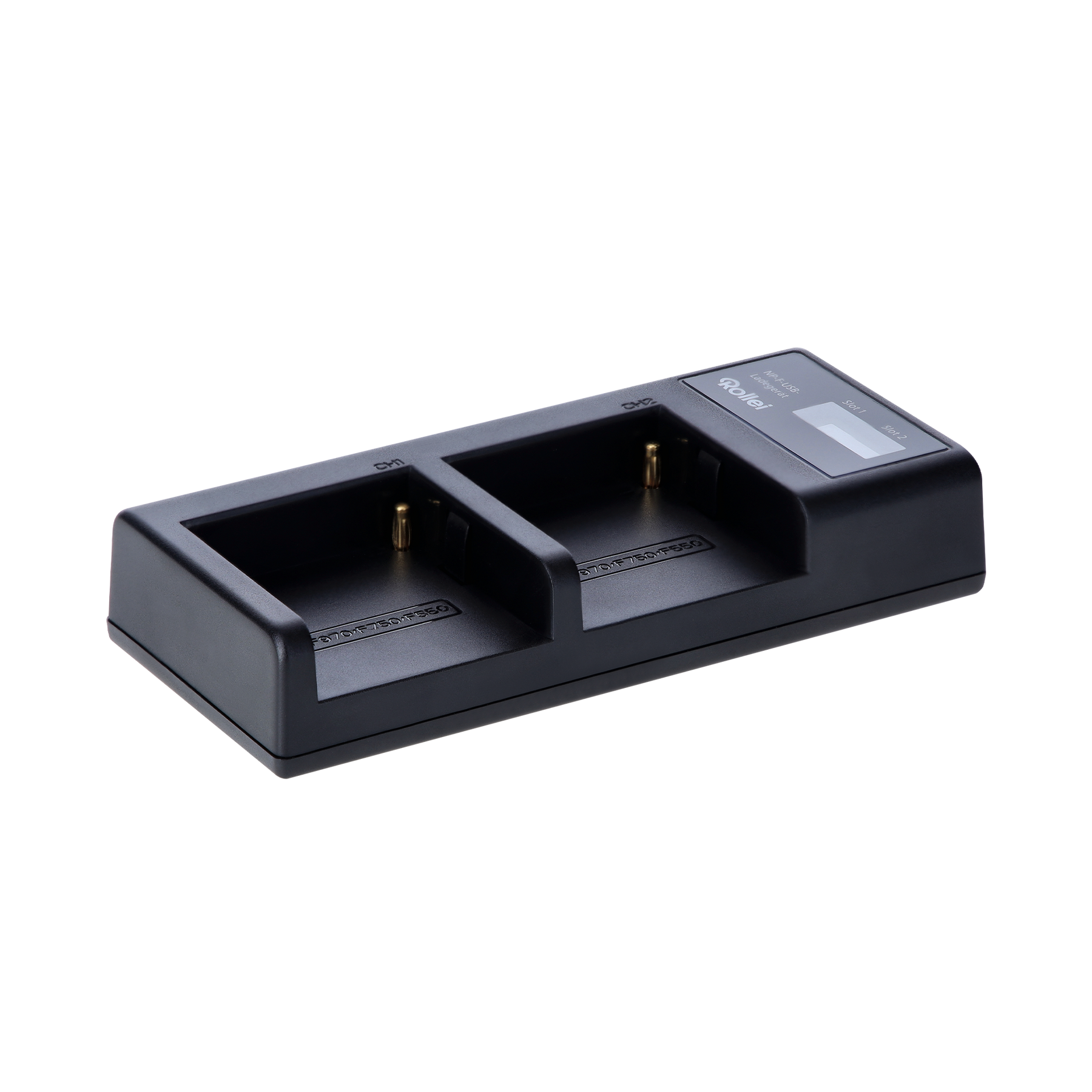 Battery charger for NP-F batteries