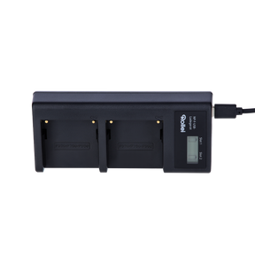 Battery charger for NP-F batteries