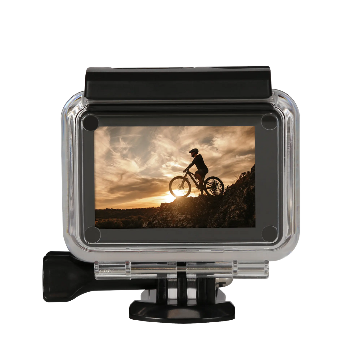 Rollei Actioncam One - The New 60FPS 4K Action Camera 5 m Waterproof,  Without Cover, 30 m with Housing and Comprehensive Accessories