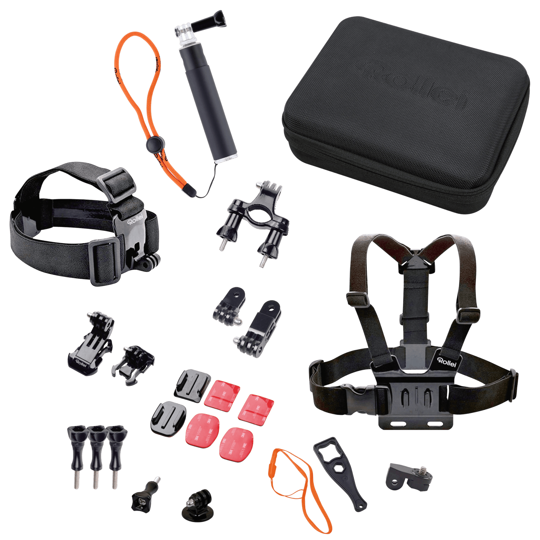 Rollei Actioncams Actioncam Zubehör Set Outdoor für Actioncams und GoPro*