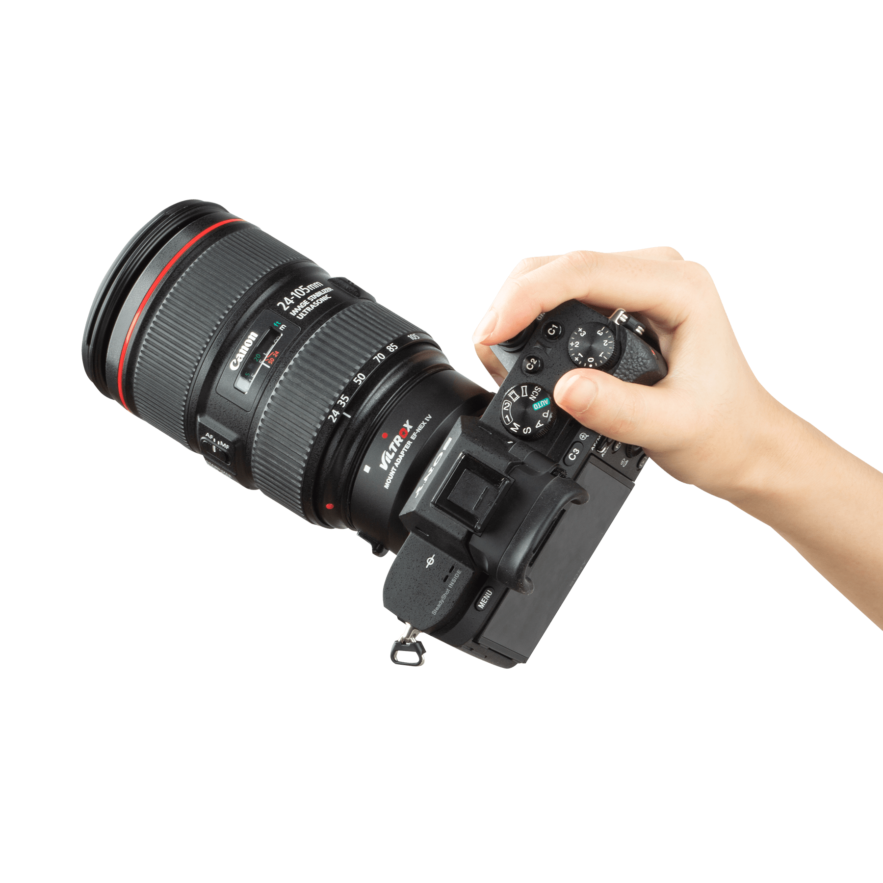 sony e mount to canon efs