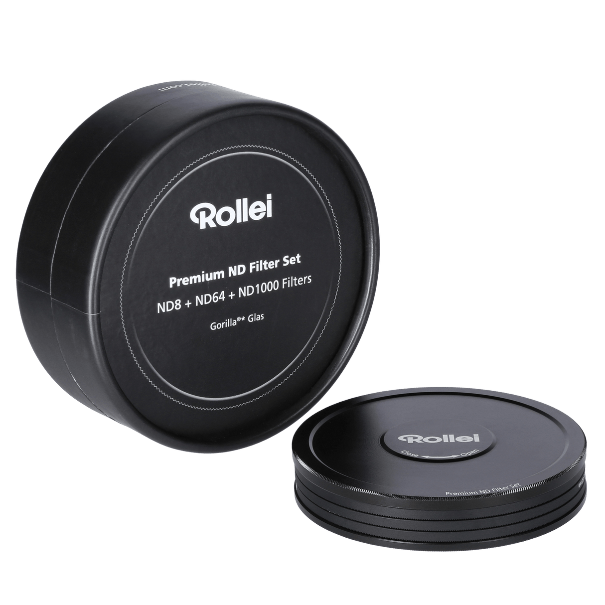 Rollei Filter Premium Rundfilter Graufilter Set (ND8 / ND64 / ND1000)